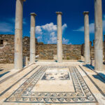 Delos,,Greece,-,7,16,2018:,Excavations,On,The,Greek