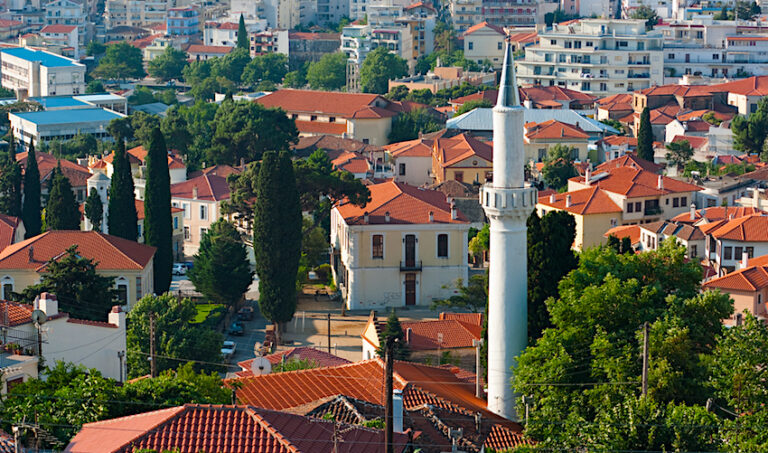 Minaret In The Old City Of Xanthi, Greece