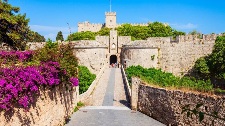 Rhodes,Old,Town,In,Rhodes,Island,In,Greece